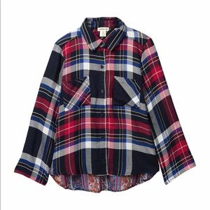 Fabulous Plaid Top by Monteau Girl